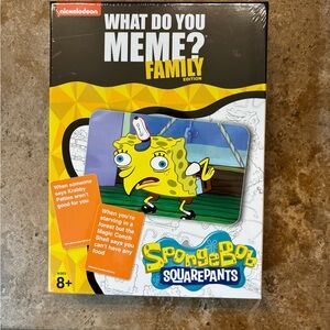 NIB SpongeBob What Do You Meme? Family Edition Game